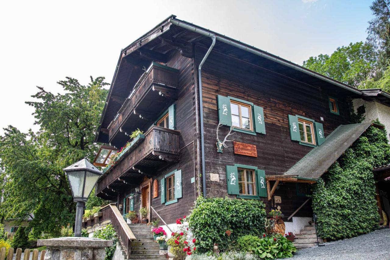 Haus Weidmannsheil - Wohnen Im Romantischen Forsthaus Werfen Eksteriør billede