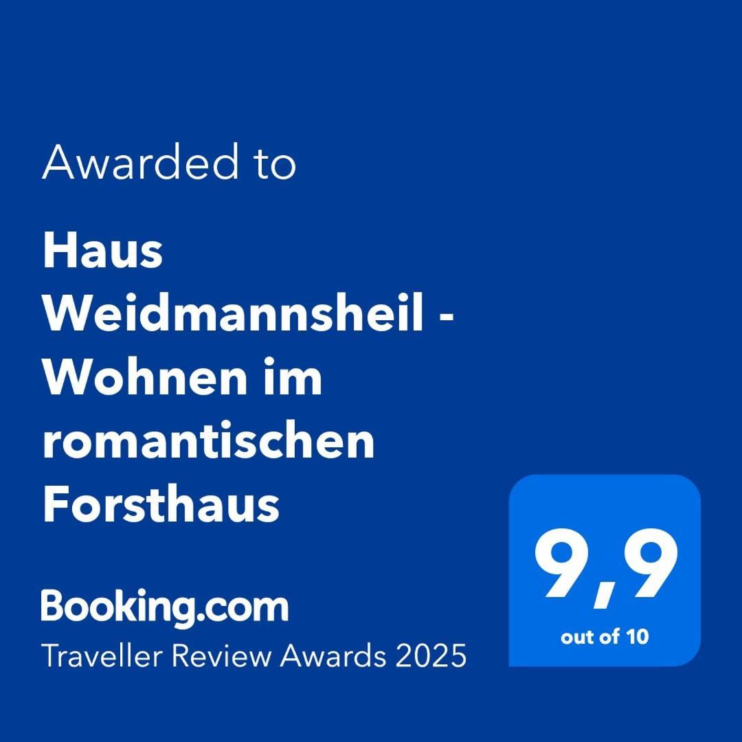 Haus Weidmannsheil - Wohnen Im Romantischen Forsthaus Werfen Eksteriør billede